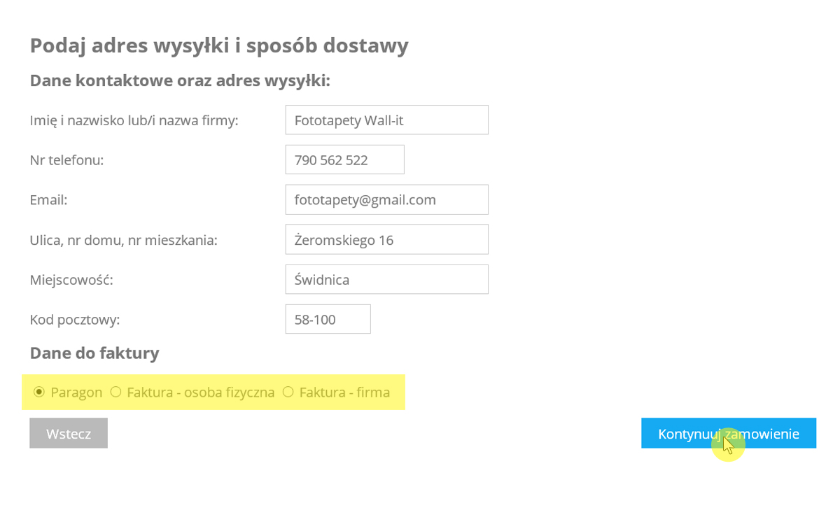 krok szósty