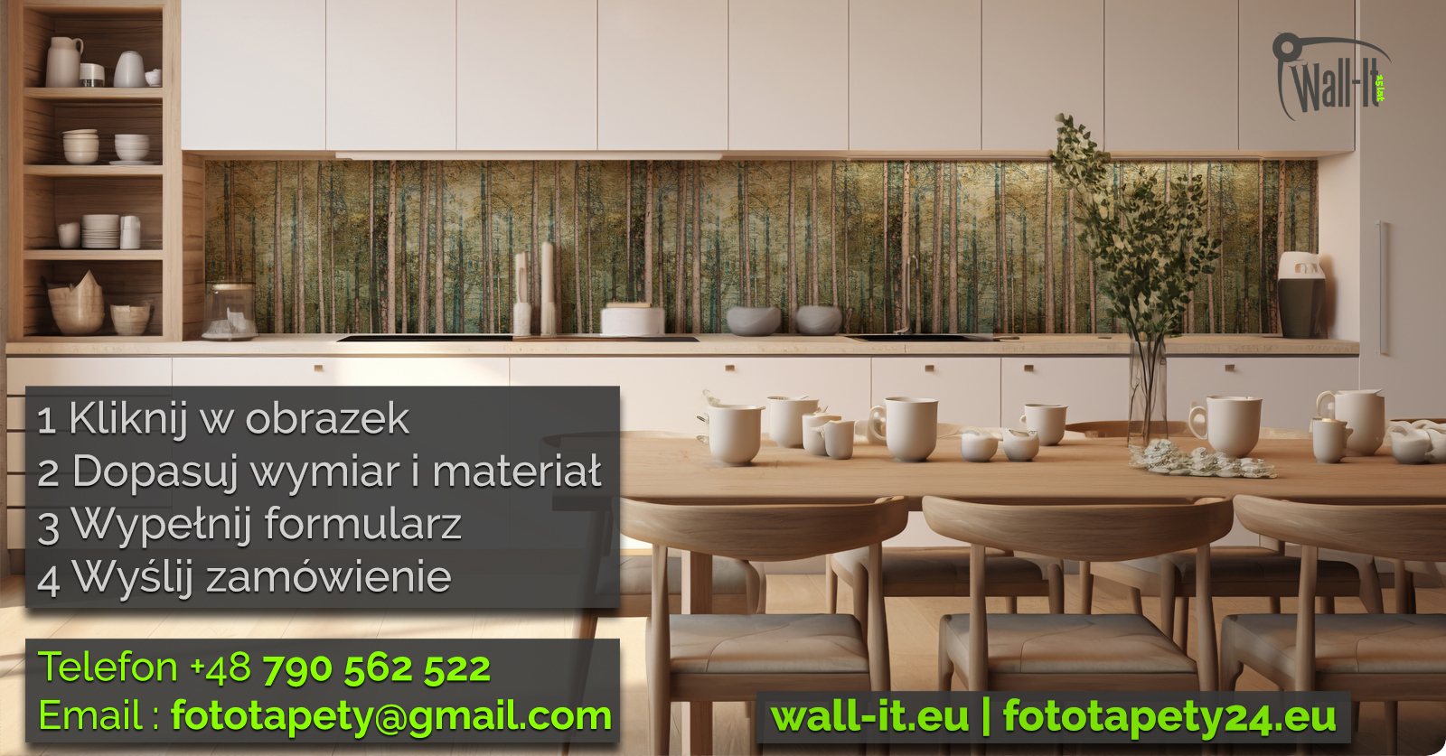 Producent fototapet na wymiar Wall-It